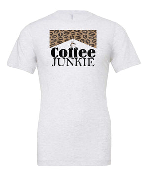 Coffee Junkie Ash Tee - 