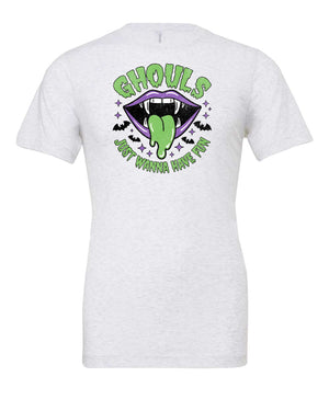 Ghouls Just Wanna Have Fun Ash Tee - 