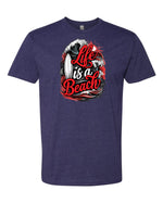 Life is a Beach T-Shirt: Unique Tri-Blend for Sun, Sand, and Style -