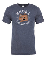 Quirky Broke Wallet Do Not Use T-Shirt | Budget-Conscious Dads -