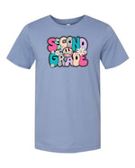 Second Grade Lavender Blue Tee - 