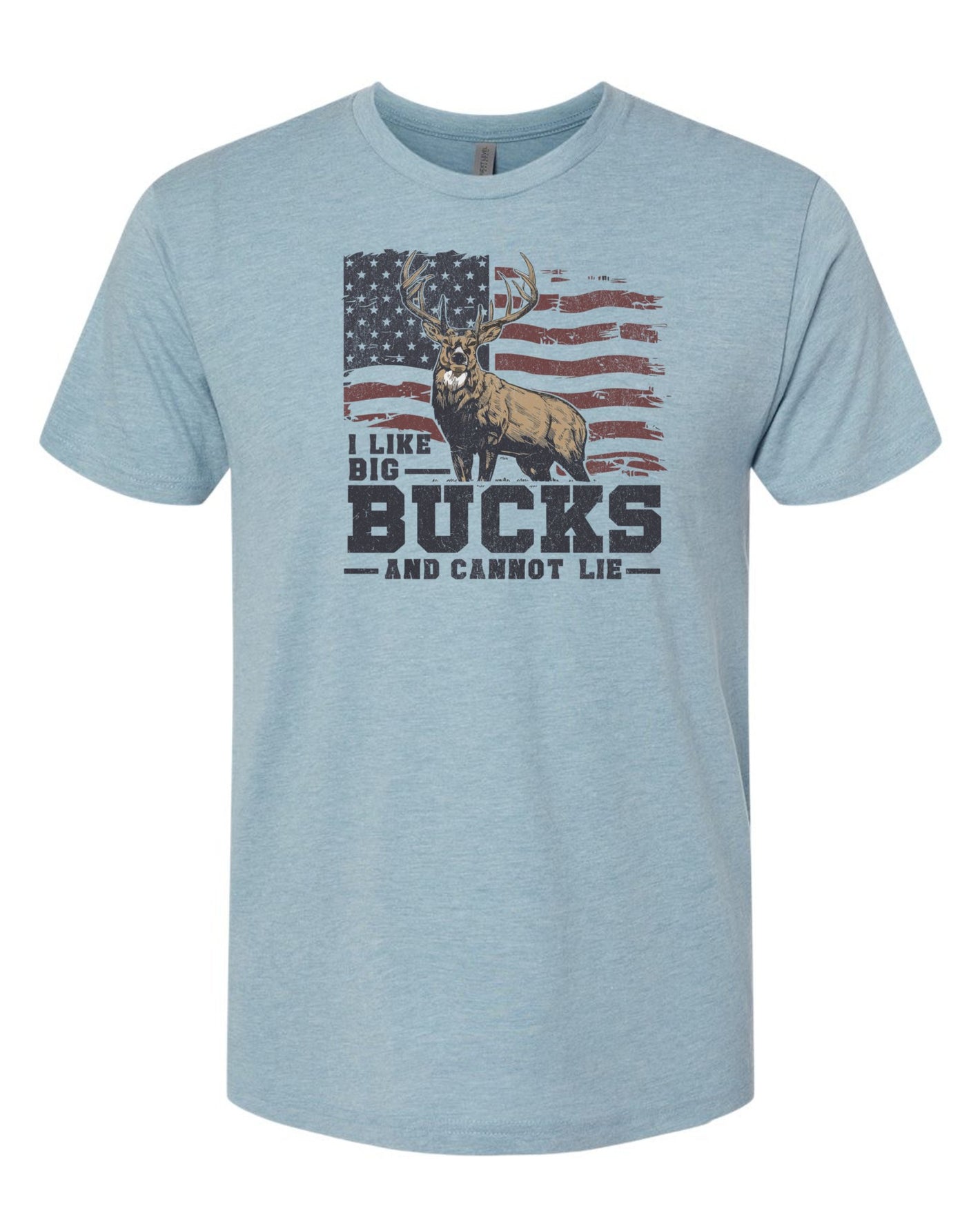 Stand Out in Style with our I Like Big Bucks And Cannot Lie Tee | Hunting Favorite -