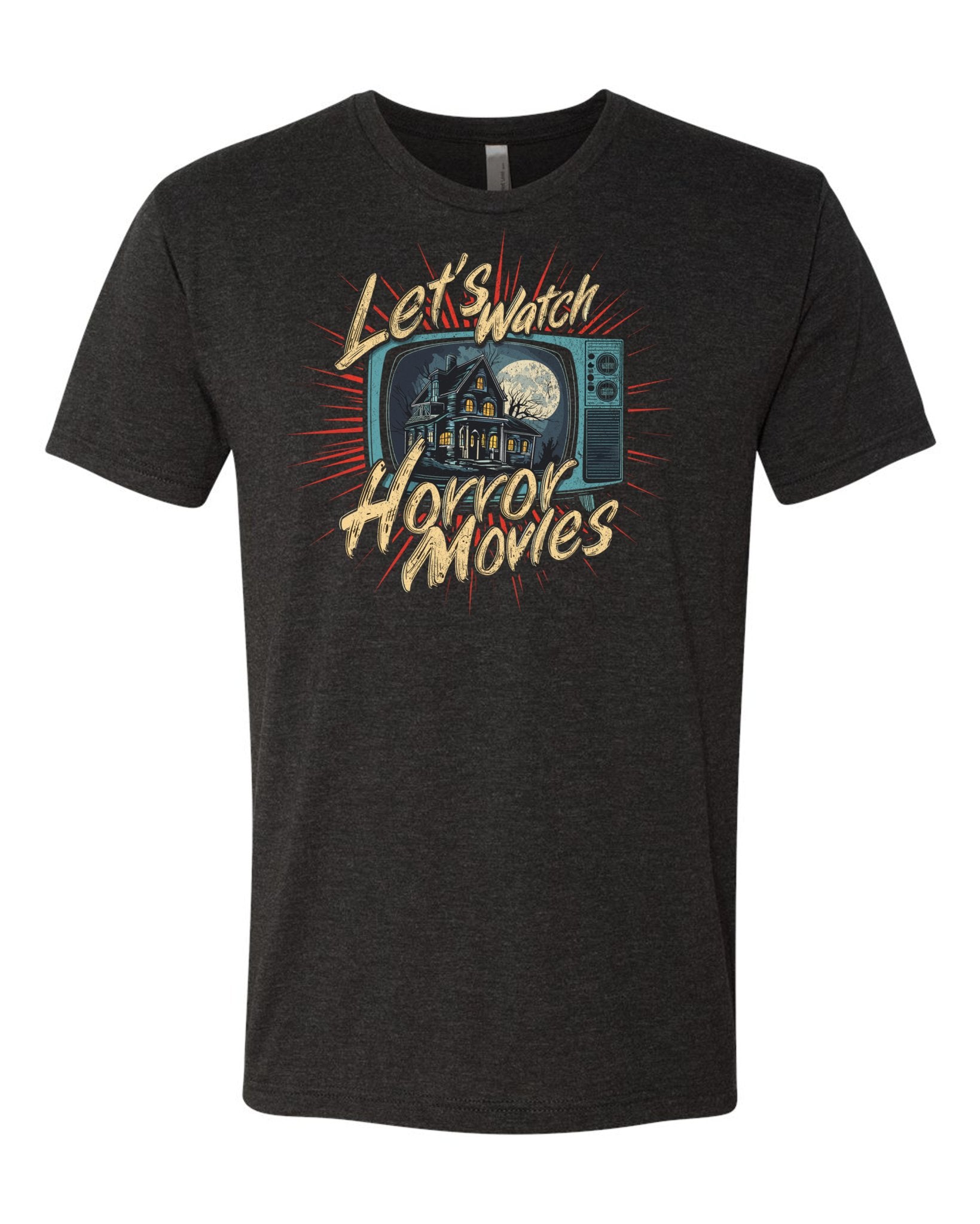 Vintage Let's Watch Horror Movies Tee - A Must-Have for Movie Buffs! -