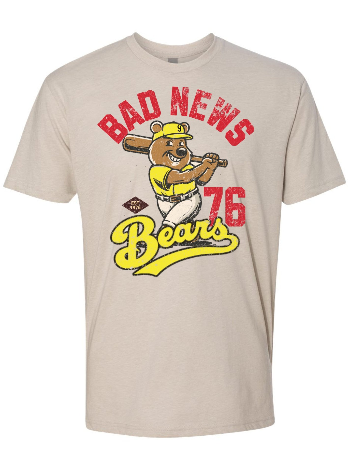 Classic Bad News Bears Tee | Baseball Movie Apparel -