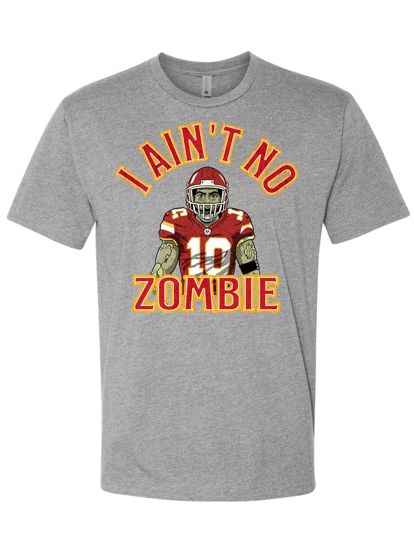 Kansas City #10 I Ain't No Zombie Tee – Unique KC Fan Apparel -