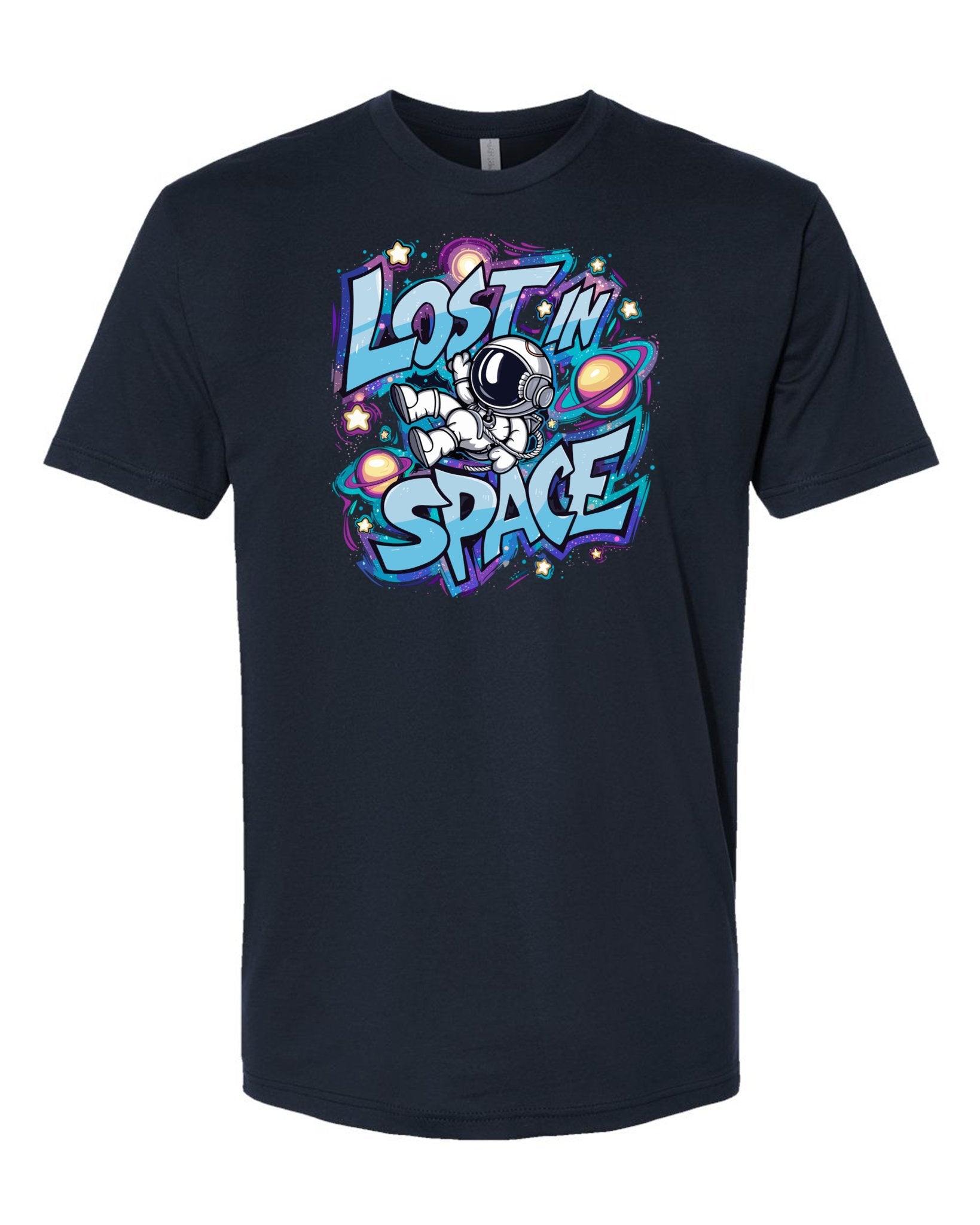 Urban Astronaut Adventures: Explore Our Unique Lost in Space T-Shirt -