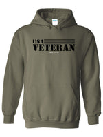 USA Veteran Military Green Hoodie | Patriotic Apparel for American Heroes -