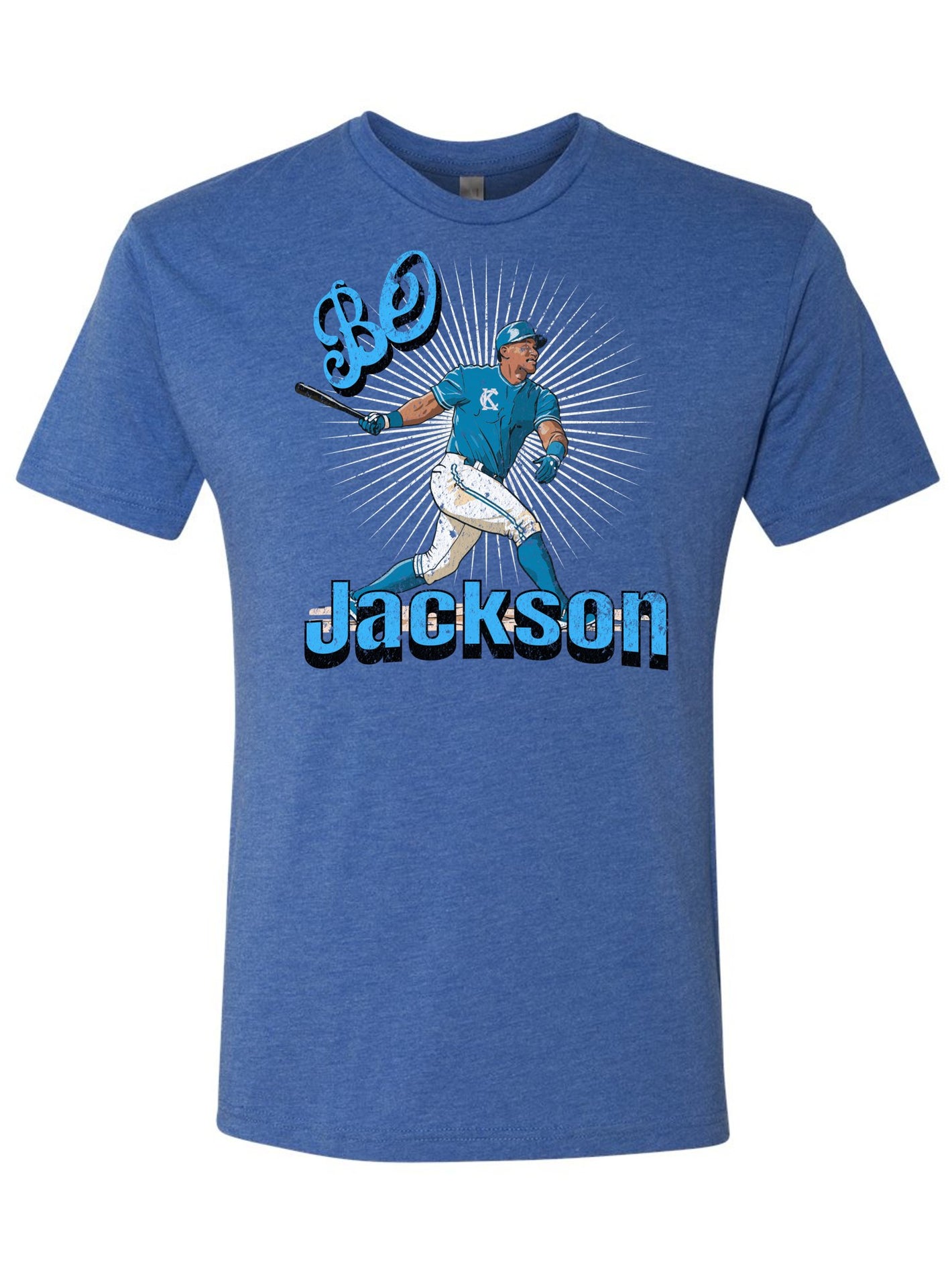 Vintage KC Bo Jackson Baseball Tee | Retro Kansas City Apparel -